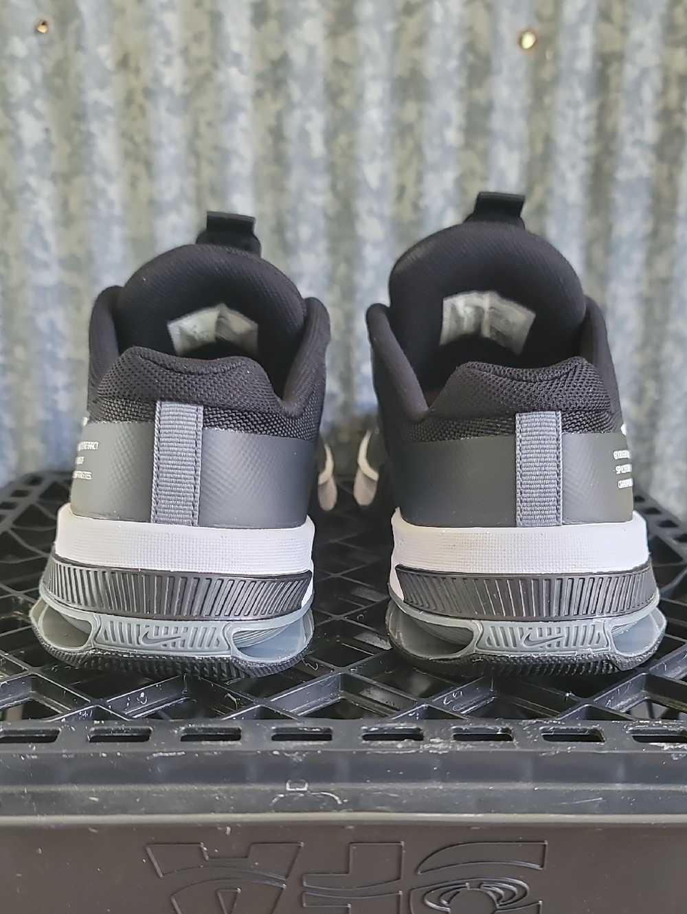 Womens Nike Metcon 8 Trainers "Black/Dark Smoke Grey" Wmns 9 Great Cond! - Picture 6 of 11